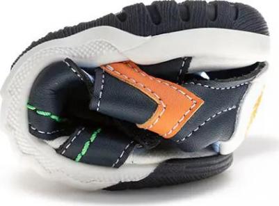 Сандалии из кожи для мальчиков с застежкой-липучкой, желтый – фото 7