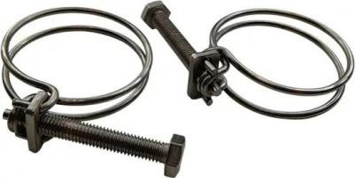 Хомуты для шланга двойные 50 мм, 2 шт 4630017768363