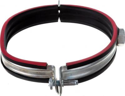 Трубный хомут х-т комплект 4", 108-116 мм, М10 G/1/77 – фото 9