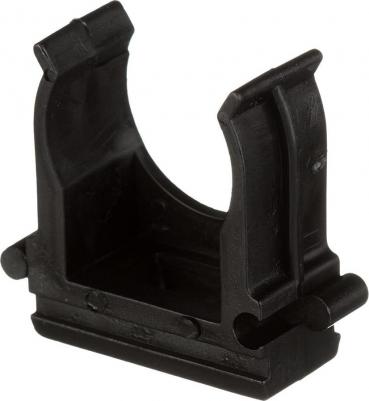 Крепеж-клипса для труб 20 мм черная (100 шт.) (GE50141-05)