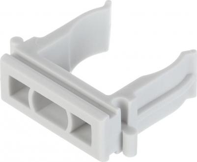 Крепеж-клипса для труб 25 мм серая (90 шт.) (GE50142) – фото 3