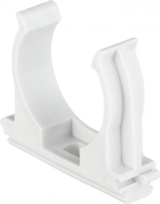 Крепеж-клипса для труб 40 мм серая (30 шт.) (GE50144)