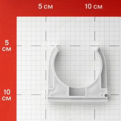 Крепеж-клипса для труб 50 мм серая (20 шт.) (GE50145) – фото 2