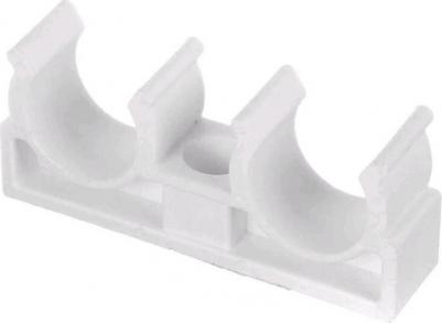 Фиксатор 25 мм для полипропиленовых труб двойной (Lm31096000025)