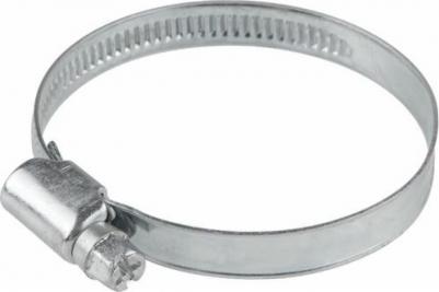 Хомут червячный 130-150 мм, цинк, DIN 3017