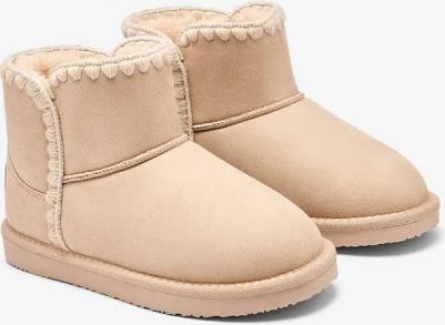 Детские сапоги австралийского стиля с бережной внутренней подкладкой, коричневый – фото 2