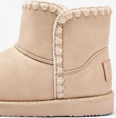 Детские сапоги австралийского стиля с бережной внутренней подкладкой, коричневый – фото 4