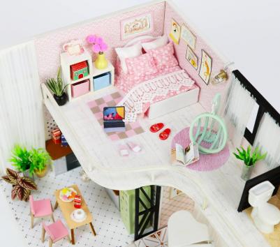 Конст-р интерьерный Розовый лофт, 198 эл, подсветка – фото 15