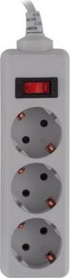 Сетевые фильтры Сетевой фильтр 300SL-1-G 1м (3 розетки) серый – фото 8