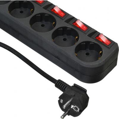 Сетевые фильтры Сетевой фильтр 500SH-5-SW-B 5м (5 розеток) черный – фото 8