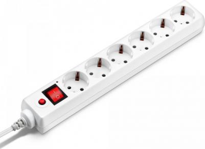 Сетевые фильтры Сетевой фильтр 600SH-16-3-W 3м (6 розеток) белый – фото 5