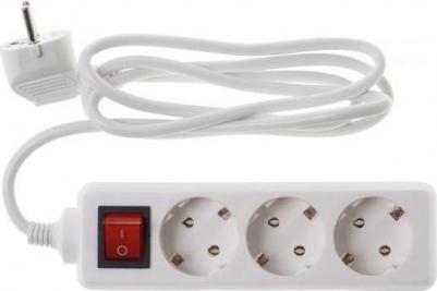 Сетевые фильтры Сетевой фильтр BU-PS3.1/W 1.5м (3 розетки) белый – фото 1