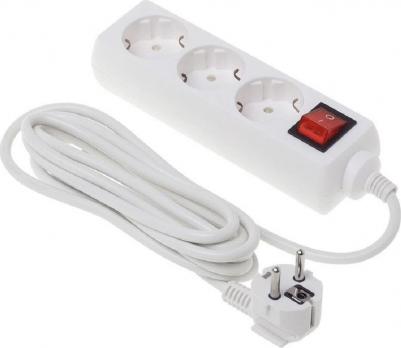Сетевые фильтры Сетевой фильтр BU-PS3.3/W 3м (3 розетки) белый – фото 3