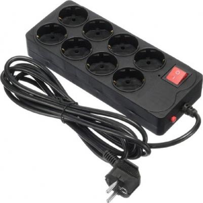 Сетевой фильтр 800SH-5-B, 5м, черный 6 шт./кор – фото 6