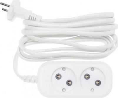 Удлинители Удлинитель BU-PSL2.3/W 3м (2 розетки) белый – фото 8