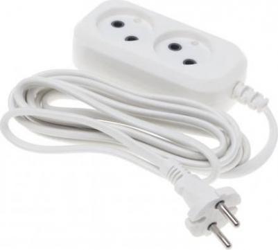 Удлинители Удлинитель BU-PSL2.3/W 3м (2 розетки) белый