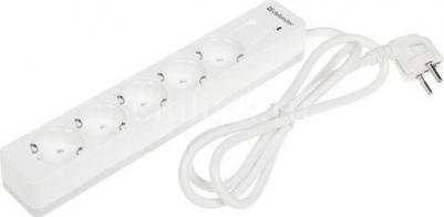 Сетевой фильтр DFS 131, 1.5м, белый [99430] – фото 2