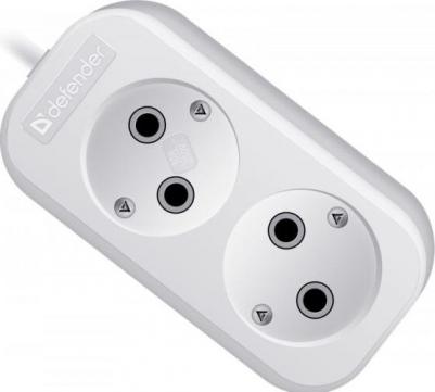 Удлинитель без заземления B220 10 А, 2 м, без заземления – фото 1