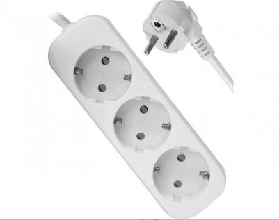Удлинитель E350 белый 5.0 м, 3 розетки – фото 2