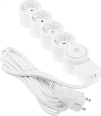 Удлинитель 2200Вт 4 гнезда с заземлением с выключателем, 3 м – фото 3