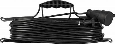 FR-10-40m Удлинитель силовой GREEN LINE FR-10-40m Greenline на рамке 1 розетка без заземления 40м ПВС 2x1мм2, цена за 1 шт