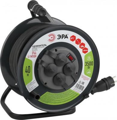RMx-4es-3x2.5-40m-IP44(KG) Удлинитель силовой RMx-4es-3x2.5-40m-IP44(KG) на металлической катушке c заземлением 4 розетки 40м КГ 3х2.5мм2, цена за 1