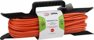 Удлинитель на каркасе УС1-22091 ПВС 3x0,75 кв.мм 30 м 6 А 1300 Вт IP44 с заземлением 1 розетка Б0046827