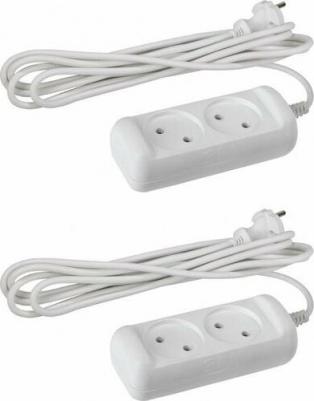 Удлинитель U-2-1.5m-2x1 2 розетки 1.5 м – фото 1