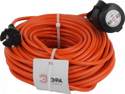 UPx-1-2x1-30m Удлинитель силовой UPx-1-2x1-30m в бухте без заземления 30м 1 розетка ПВС 2х1мм2, цена за 1 шт