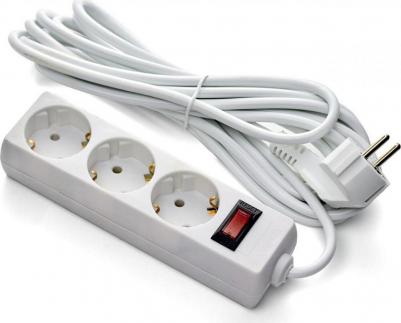 Сетевой удлинитель EC-3-3W White – фото 2