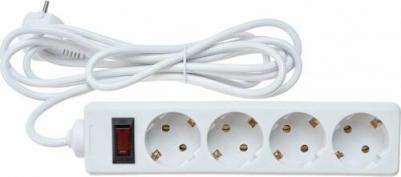 Удлинитель EC-4-3 4 розетки 3 м