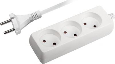 Удлинители бытовые FE / Удлинитель 3 х 1.5 шторки FE -03- 150, цена за 1 шт – фото 1