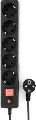 Сетевой фильтр 5 Sockets 3m Black EHLB-2 – фото 1