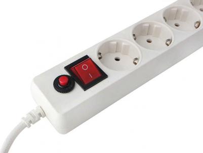 Сетевой фильтр 5 Sockets 3m White EHLW-2 – фото 3