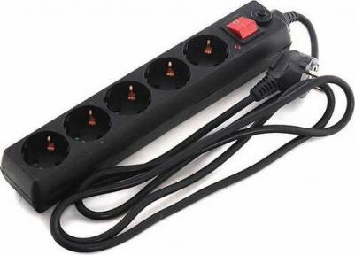 Сетевой фильтр GPS-5-16-3x1-150-B, 5 мест, 16А, 3x1 мм2, 1,5 м, черный, цена за 1 шт – фото 3