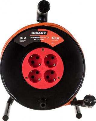 Удлинитель ПВС 3x2,5 40м на катушке 80075