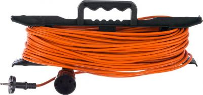 Удлинитель силовой на рамке штепс. Гнездо ПВС 2*0.75 50 м арт. ER-50-001 – фото 3