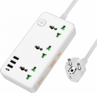 Сетевой фильтр AC7A Storm 3 Sockets 1.5m White 6942007600064