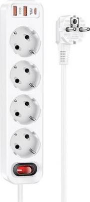 Сетевой фильтр питания NS1 PD 20W Fast Charger белый – фото 4