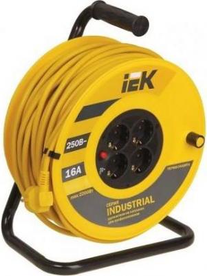 Катушка УК30 с термозащитой 4 места 2P+PE/30м 3х1,5мм2 INDUSTRIAL, цена за 1 шт – фото 3