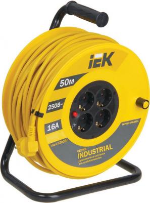 Катушка УК50 с термозащитой 4 места 2P+PE/50м 3х1,5мм2 INDUSTRIAL, цена за 1 шт – фото 5