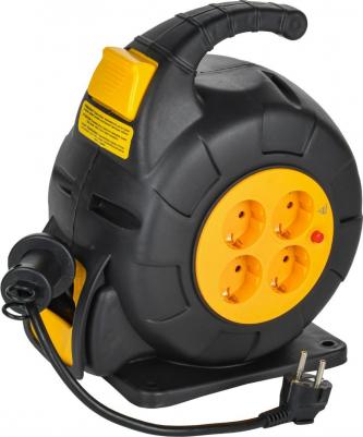 TWIST Катушка 4 места УК10 2P+PE/10м 3х1,5мм2 автосмотка, цена за 1 шт
