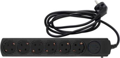 Сетевой фильтр BK-6-EU-1.8-10-B 6 розеток 1.8 м (1804735) – фото 17