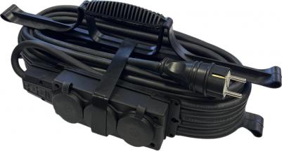 Силовой удлинитель iCONNECT COLOR КГтп-ХЛ i-CONNECT-COLOR-SUR-KG-325-3-54-30-BLACK
