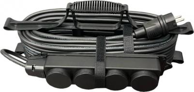 Силовой удлинитель на рамке без земли серии iCONNECT предназначен для подключения различных электрических приборов, электроинструментов и устройств