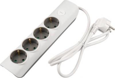 Универсальный электрический удлинитель, предназначенный для использования внутри помещений. Неразборный корпус из термоустойчивого ударопрочного 4895205051799 – фото 1