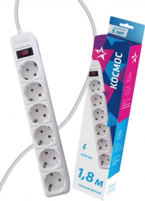 Сетевой фильтр FKsm1.8m-6g(W)16A – фото 2