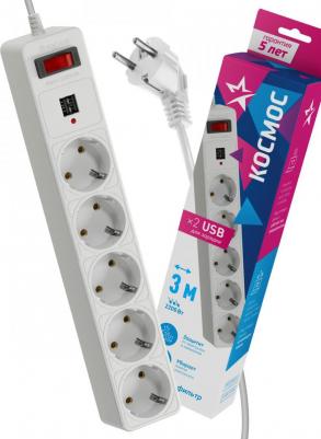 Сетевой фильтр FKsm3m-5g(W)USB – фото 4