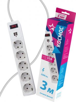 Сетевой фильтр FKsm3m-5g(W)USB – фото 6