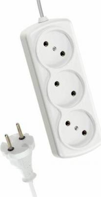 Удлинитель 3х3м 6А IP20 ШВВП 2х0.75 YKsm3m-3g(6A)E – фото 4